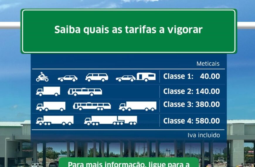 Inicia Cobrança das Taxas de Portagens na Circular de Maputo