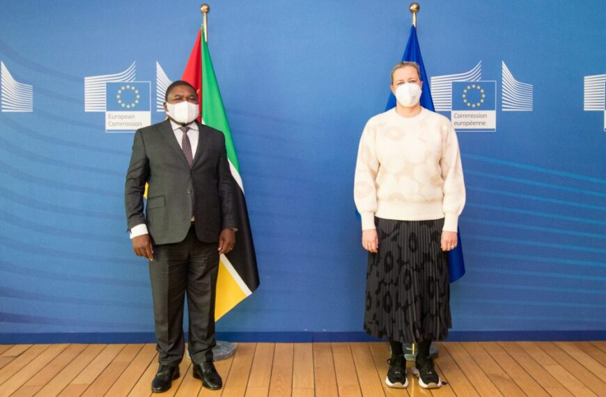 O Balaço de Nyusi no Fim da Visita a Sede da União Europeia em Bruxelas