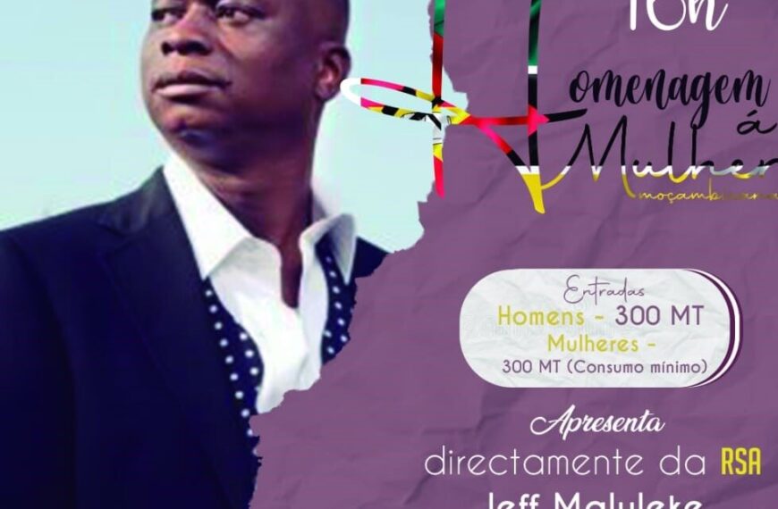 Jeff Maluleke no gaya Guatu em Inhambane