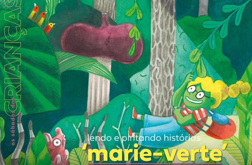 Lendo e Pintando Estórias em Sábado das Crianças