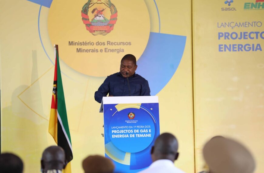 Arranca Construção dos Projectos de Gás e Energia de Temane em Inhambane