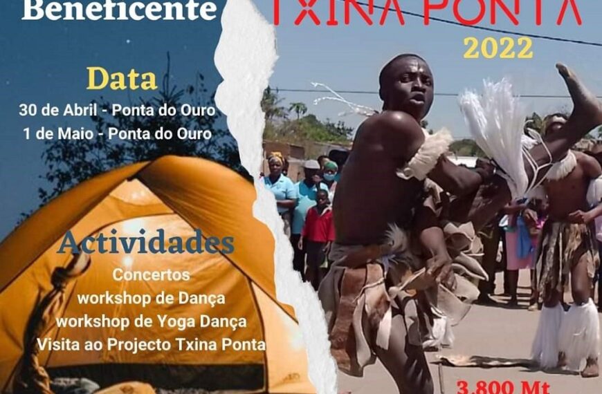 Workshop e Campismo de Dança na Ponta de Ouro