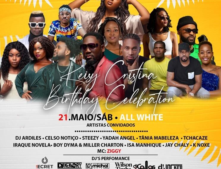 Keisy Cristina Birthday Celebration no Cheers Restaurante e Bar em Maputo