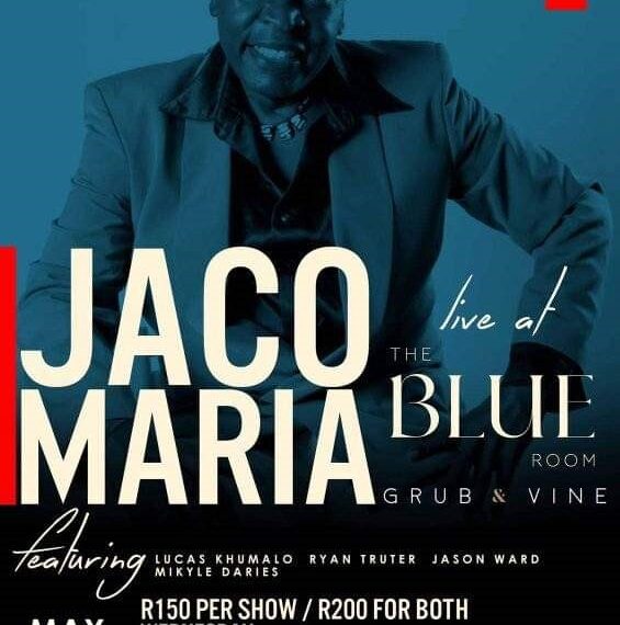 Jaco Maria em Dois Momentos ao Vivo no ‘The Blue Room’ em Cape Town
