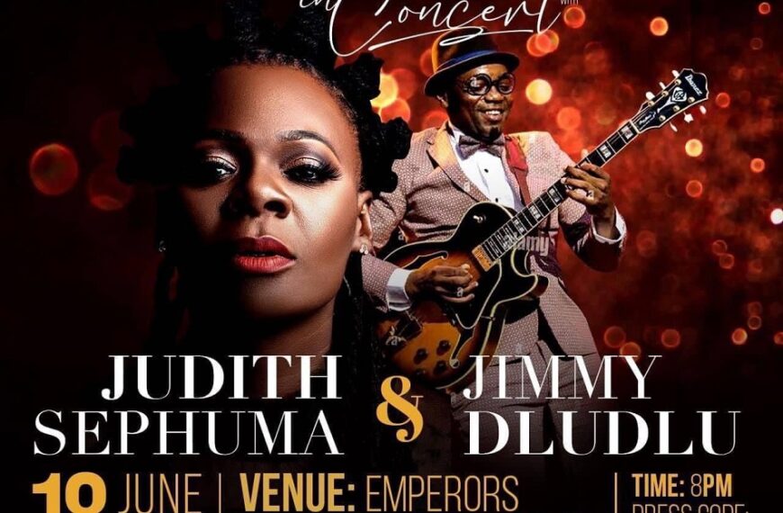 Noite legendária com Judith Sephuma e Jimmy Dludlu em Concerto