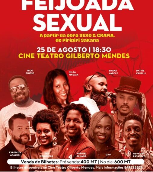 Performance Artística ‘Feijoada Sexual’ no Cine Teatro Gilberto Mendes em Maputo