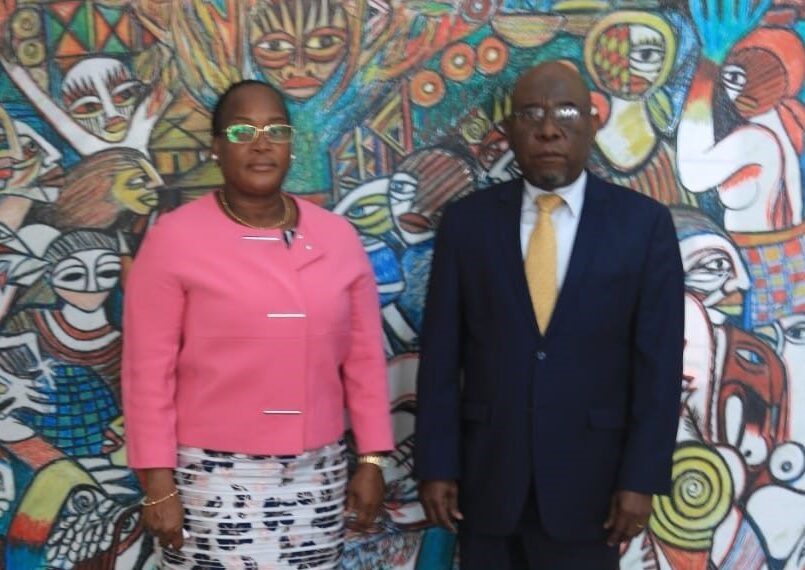 Presidente do Conselho Constitucional Recebe Raul Domingos Embaixador na Santa Sé