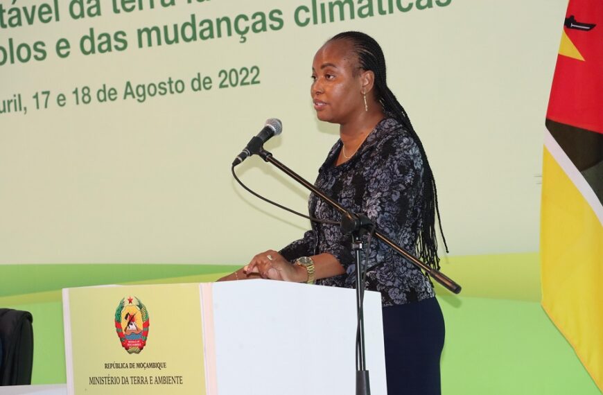 A Situação de Erosão de Solos Continua Cada Vez Mais Preocupante – Ivete Maibaze