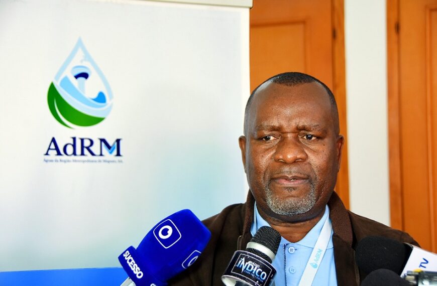 Águas da Região Metropolitana de Maputo Reporta Perdas na Ordem dos 44%