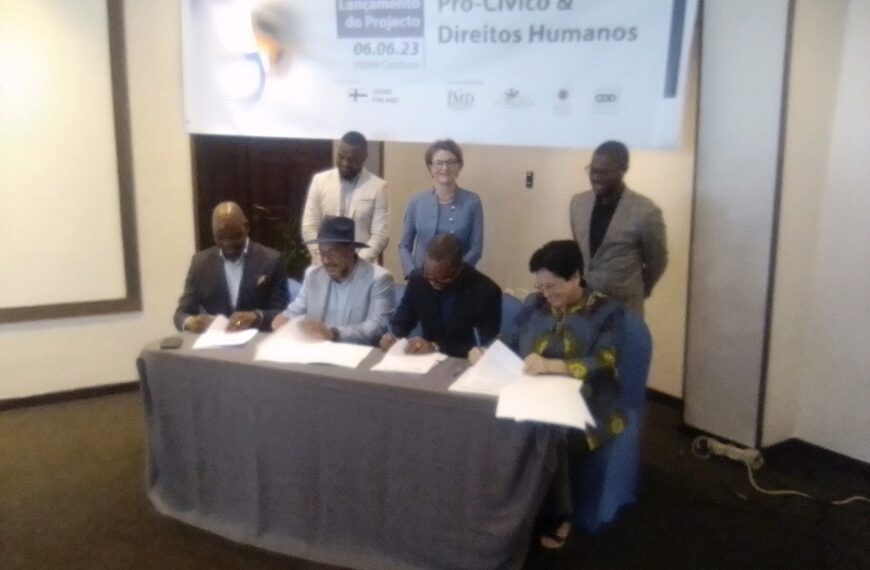 Embaixada da Finlândia Lança Projecto Pro-Cívico e Direitos Humanos em Maputo