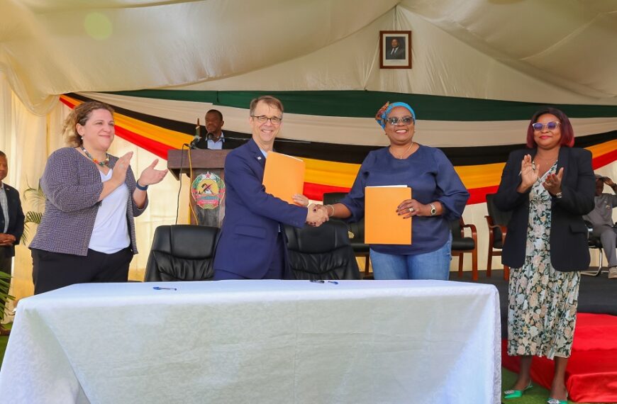 Governo dos E.U.A. Financia Construção de Nova Escola Secundária em Pemba