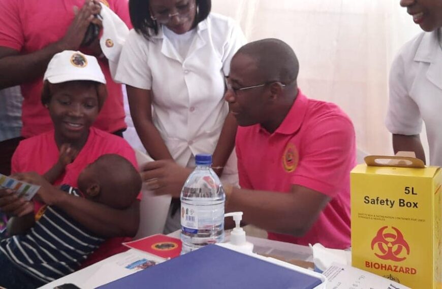 Mais de 4.8 Milhões de Crianças Serão Vacinadas Contra o Sarampo até Quatro de Agosto