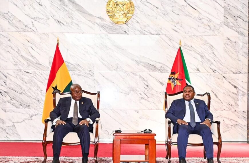 Nana Akufo Addo Primeiro Presidente do Gana a Visitar Moçambique