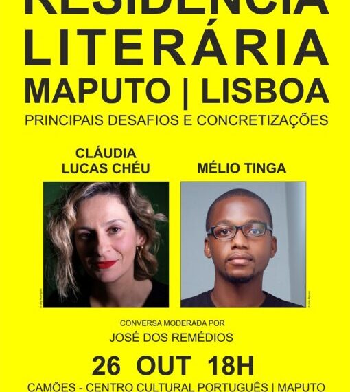 Cláudia Lucas Chéu e Mélio Tinga entre os Desafios da Residência Literária Maputo/Lisboa