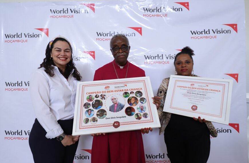World Vision-Moçambique Distingue Bispo Emérito da Diocese dos Libombos no Dia da Oração