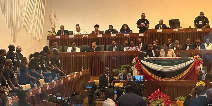 Presidente Nyusi Apresenta Estado da Nação Sob Boicote da Oposição Parlamentar