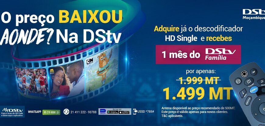 Novos Preços dos Kits DStv: Liga-te ao Melhor do Entretenimento