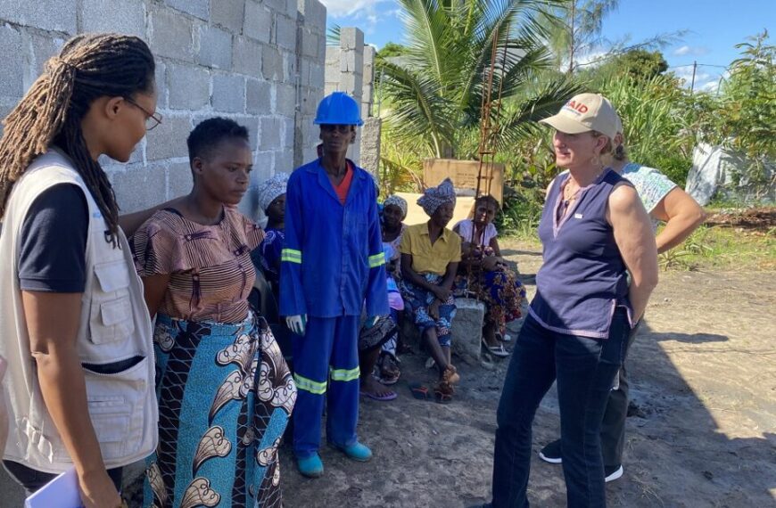 Ainda os Esforços dos Estados Unidos da América na Recuperação Pós-Ciclone Idai em Sofala