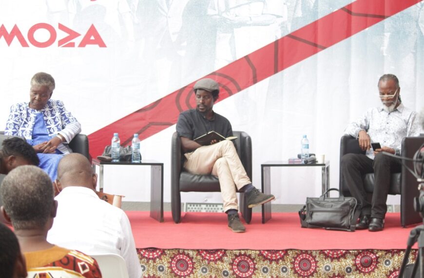 Paulina Chiziane e Nataniel Ngomane no Projecto “Pensar Moçambique” do Moza Banco