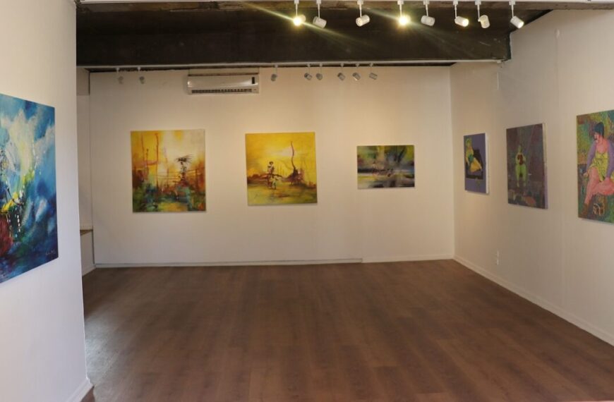 Inauguração da Exposição de Pintura “Sonoridade das Cores” de André Macie e Datinho Saimone