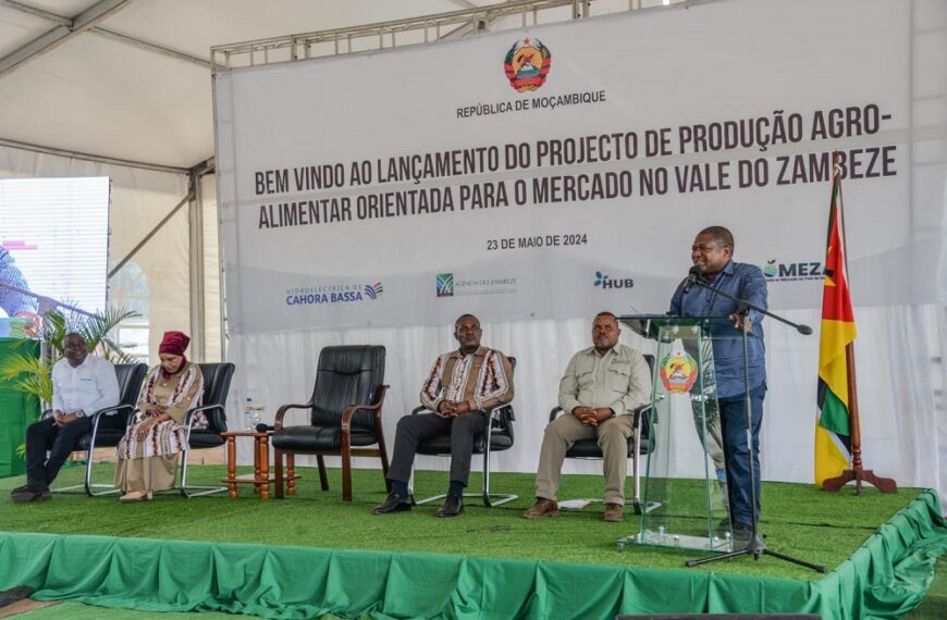 Filipe Jacinto Nyusi Lança PROMEZA Para Incrementar Produção Agrícola no Vale do Zambeze