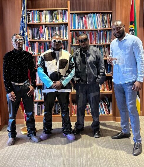 Yaba Buluku Boyz e Geobek Recebidos na Embaixada dos EUA em Moçambique