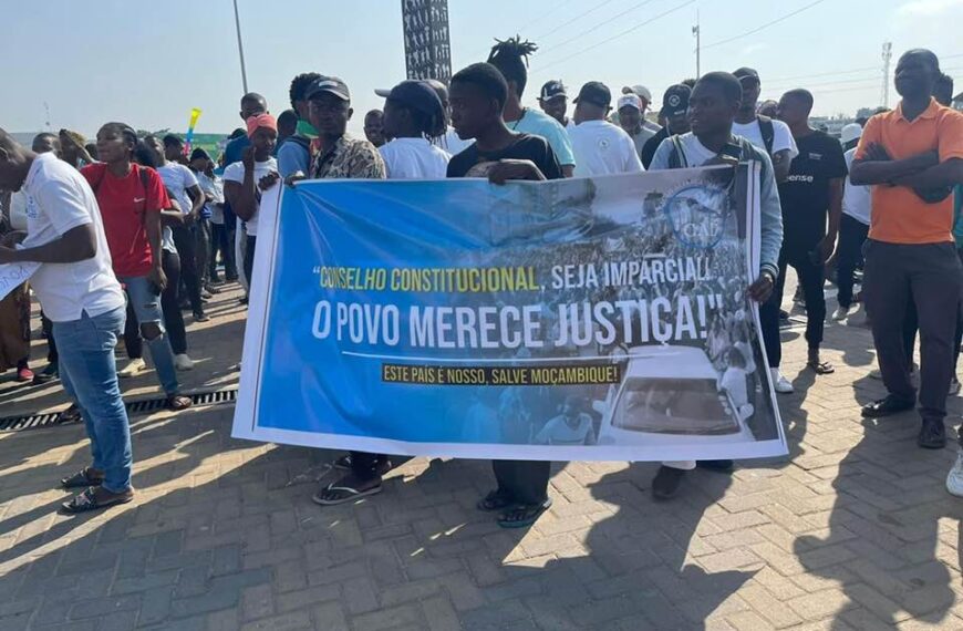 CAD Pacificamente na Rua Para Denunciar ‘Manobras de Exclusão’ Impostas Pela CNE