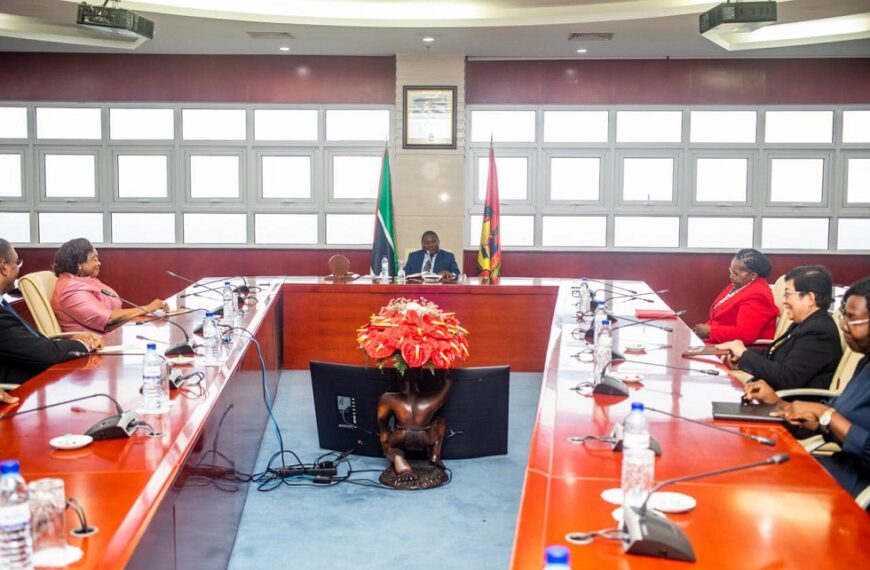 Filipe Nyusi Conferencia com os Líderes das Assembleias Parlamentares da CPLP em Maputo