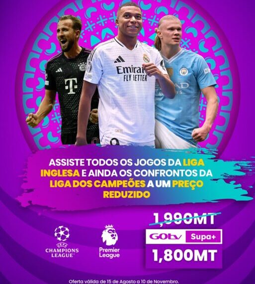 GOtv Supa Plus Ficou Ainda Melhor: Desfrute de Um Preço de Desconto de 15 de Agosto a 10 de Novembro de 2024