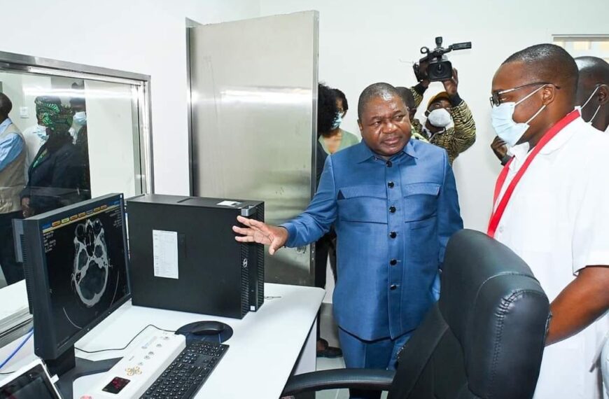 Filipe Nyusi Entrega Hospital Provincial de Xai-Xai com Serviço de Imagiologia