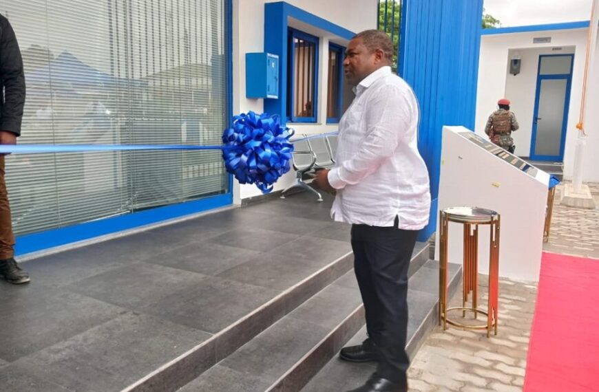 Filipe Nyusi Inaugura Nova Delegação do INSS em Magude na Província de Maputo