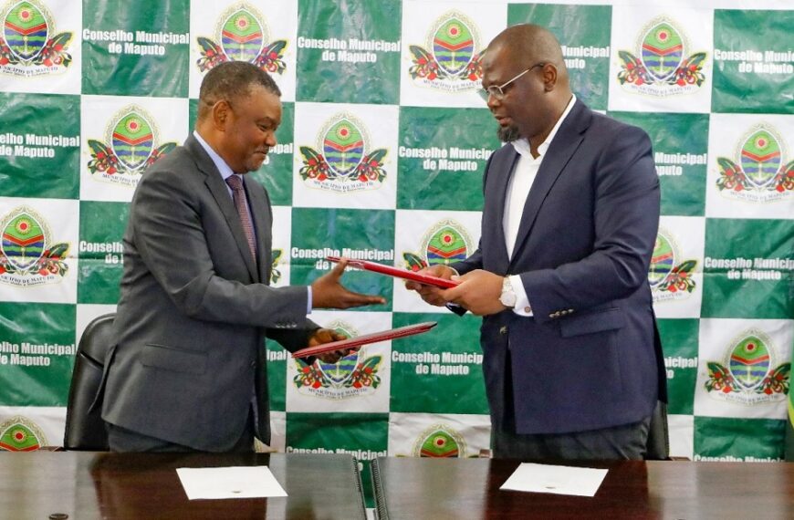 Rasaque Manhique e Hélder Muteia Fecham Acordo para o Plantio de Árvores em Maputo