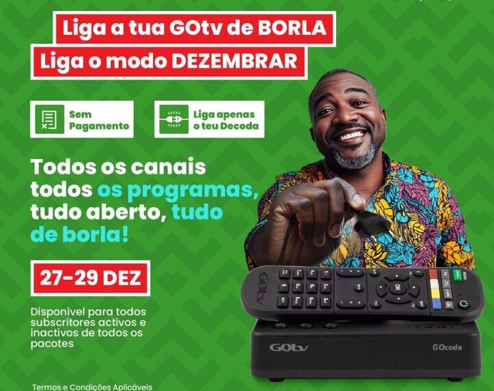 Sinal Aberto: Liga-te à GOtv e Assiste 72 Horas de Entretenimento Inesquecível!