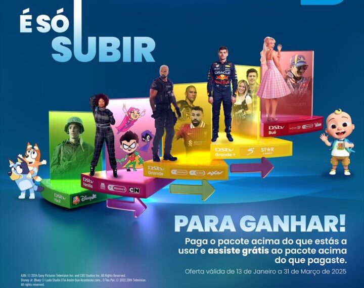 Comece o Novo Ano ‘em Grande’ com a Promoção ‘é Só Subir’ da DStv e GOtv