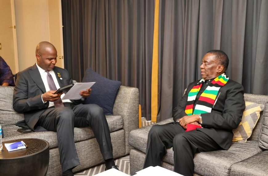 Chapo e Mnangagwa Defendem Cooperação para Enfrentar Desafios Económicos