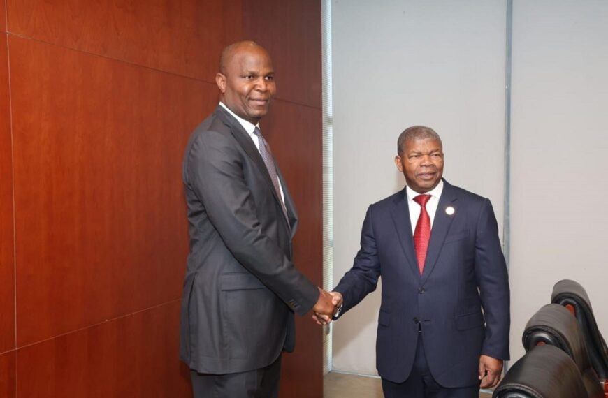 Daniel Chapo e João Lourenço Reforçam Laços de Cooperação entre Moçambique e Angola