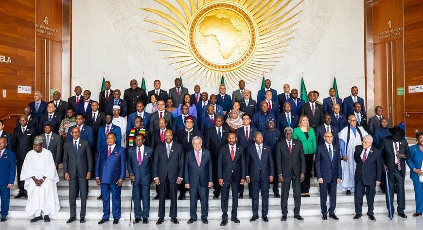 Daniel Chapo Participa Pela Primeira Vez na Cimeira dos Chefes de Estado da União Africana
