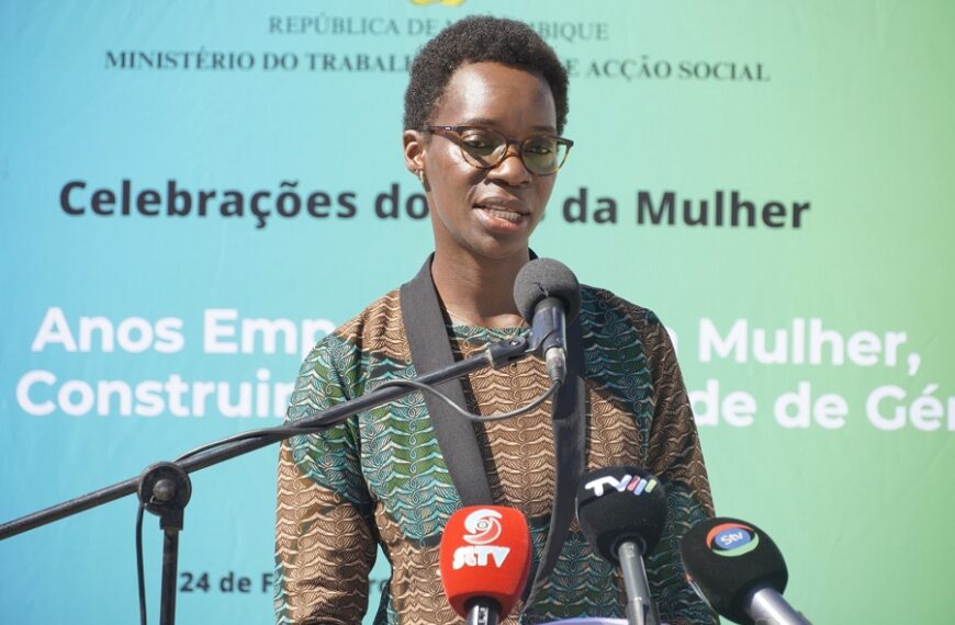 Ministra do Trabalho, Género e Acção Social Saúda Mulher Moçambicana e Geração 8 de Março