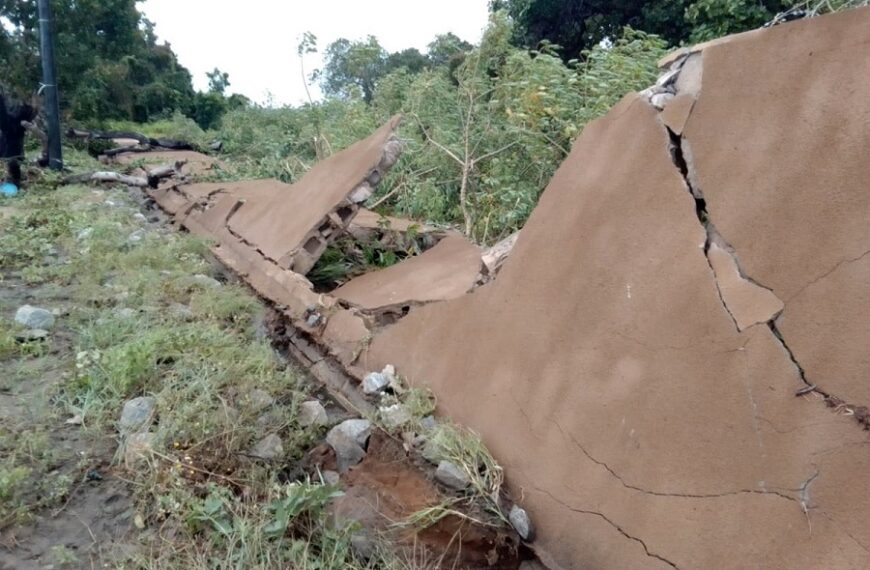 Dados Preliminares Sobre os Impactos do Ciclone ‘Jude’ na Infra-estrutura da EDM