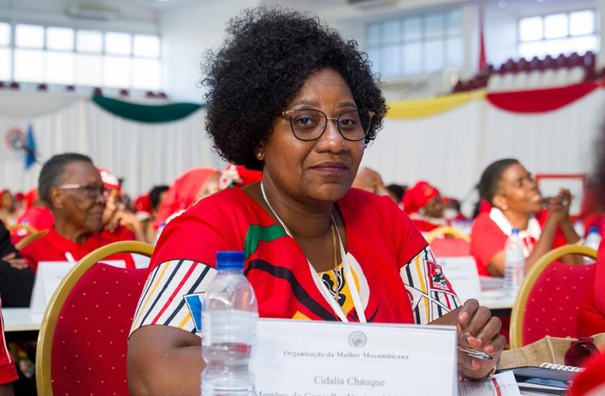 Cidália Chaúque na Liderança do Secretariado Geral da Organização Feminina OMM