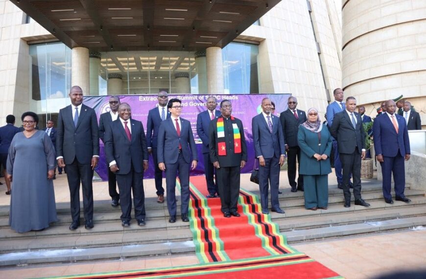 SADC Recusa Acusações de Interferência no Conflito da República Democrática do Congo