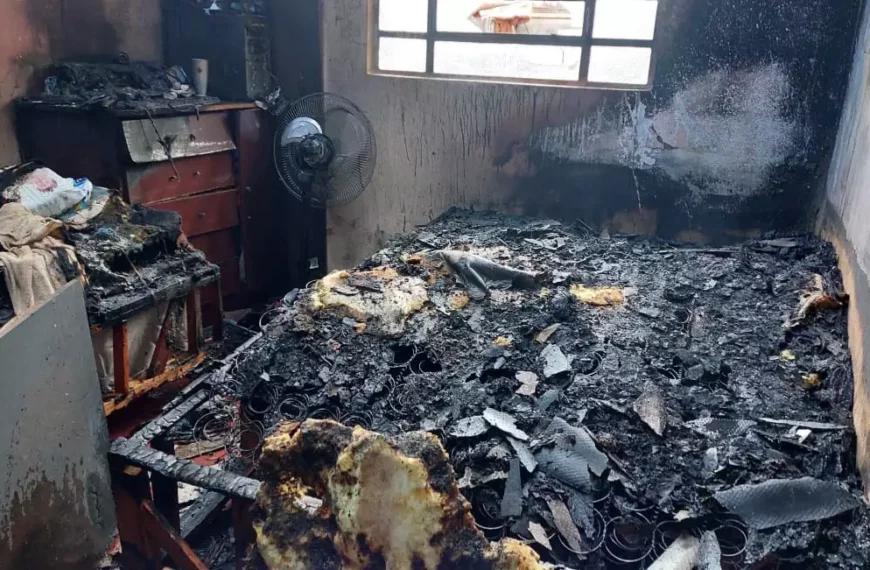 Três Pessoas Morrem em Incêndio Numa Residência no Bairro Magoanine em Maputo