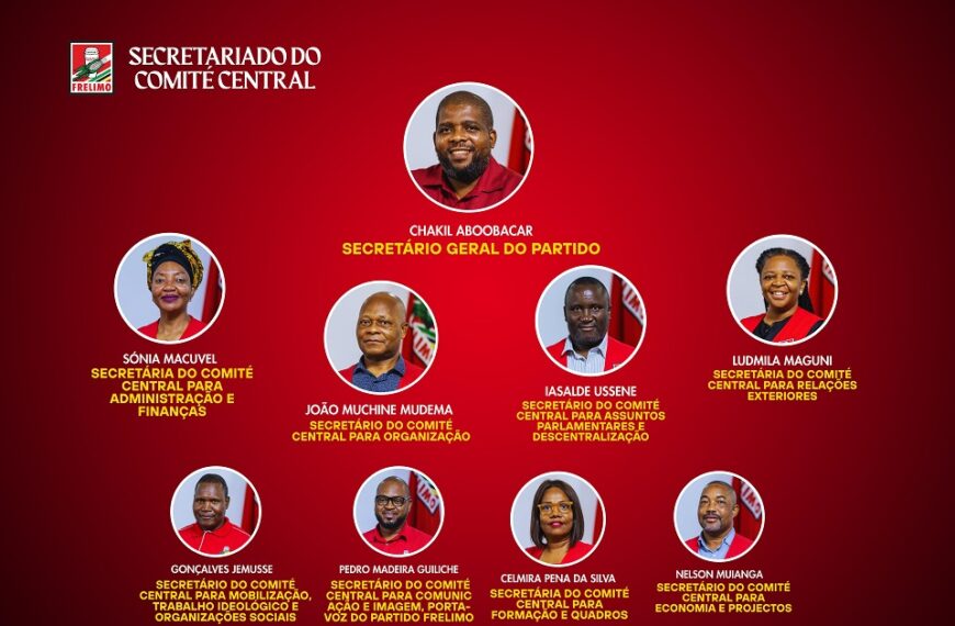 Nova Roupagem no Secretariado do Comité Central do Partido dos Camaradas