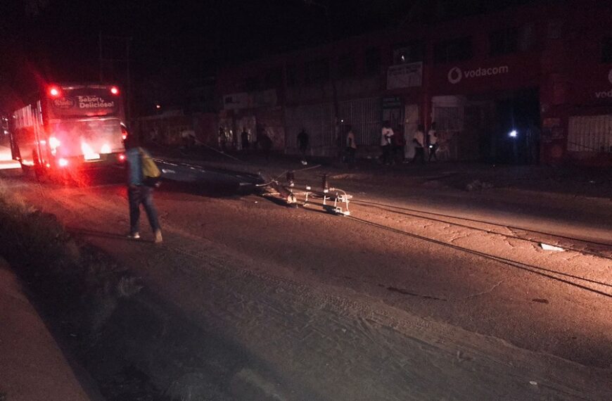 Oito Mortes em Dois Acidentes de Viação no Troço Namacurra-Mocuba da N1 na Zambézia