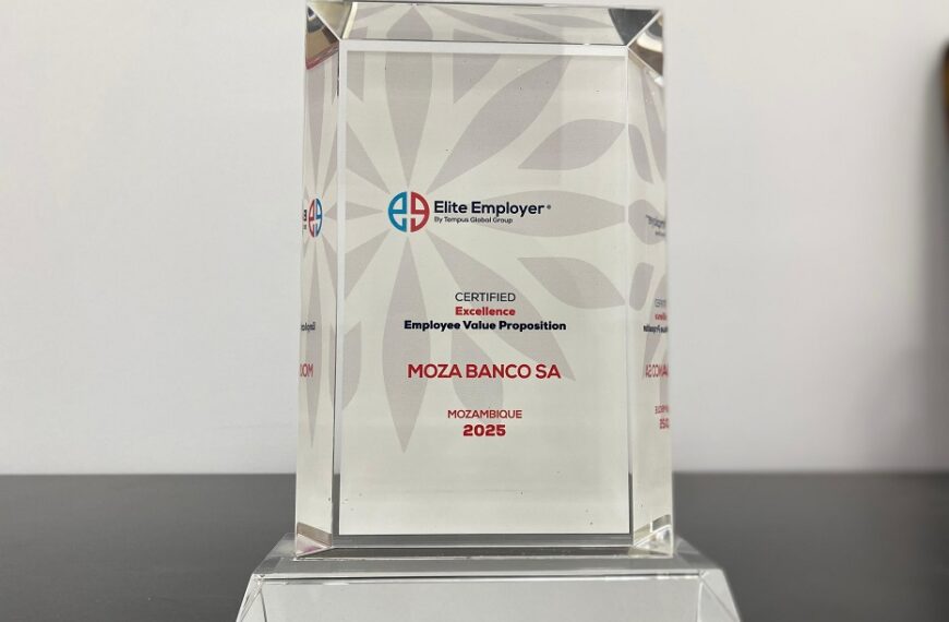 Moza Banco Pela 4.ª Vez Entre as Melhores Instituições para Trabalhar em Moçambique