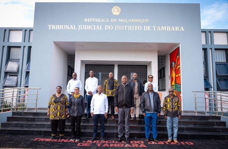 Presidente Daniel Chapo Inaugura Tribunais dos Distritos de Tambara, Macossa e Mossurize