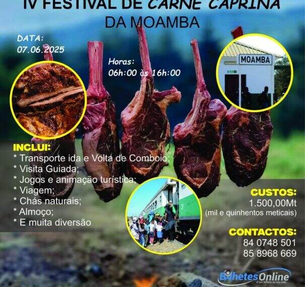 Excursão de Comboio para o IV Festival de Carne Caprina da Moamba