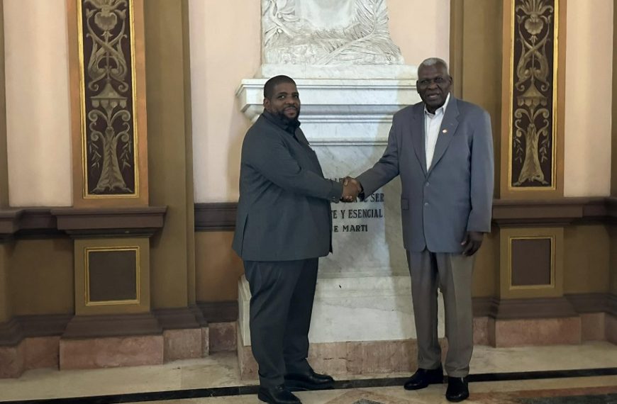 Secretário-geral da Frelimo Mantém Encontro com o Presidente da Assembleia Nacional de Cuba