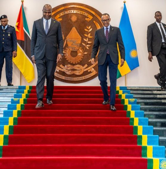 Daniel Chapo e Paul Kagame Fecham ‘Acordo sobre o Estado da Força’ Entre os Dois Países