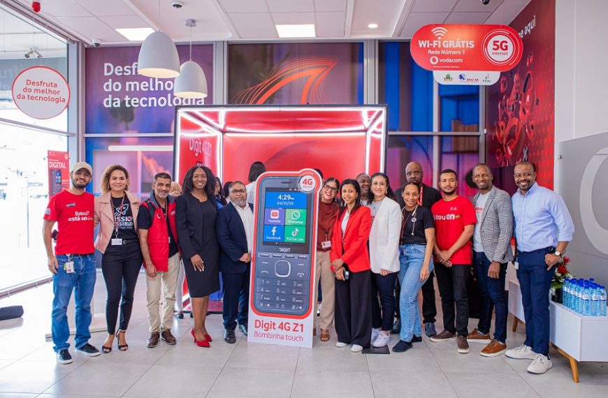 Inclusão Digital: Vodacom Lança Bombinha Touch 4G e Amplia Acesso às Plataformas Online e Internet